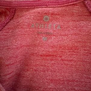 Athleta coral color long sleeve